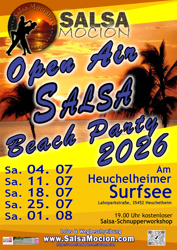OpenAirSalsaBeach Partys 2026